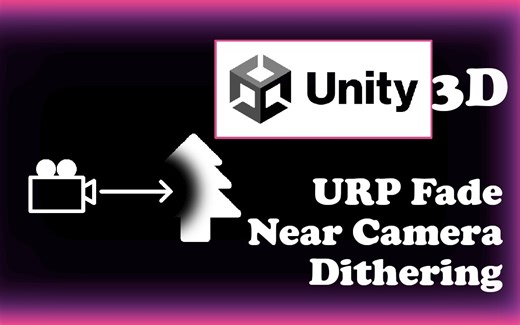 [Unity教程][shader]Unity中实现跟随摄像头渐隐的效果