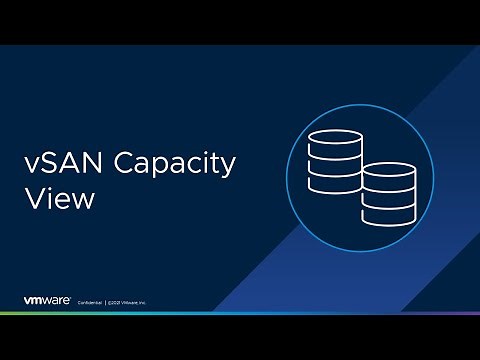 vSAN Capacity View
