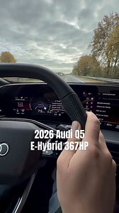 2026 Audi Q5 E-Hybrid 367HP on UNLIMITED SPEED Autobahn! | AutoTopNL