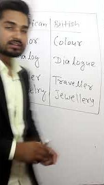 Colour vs Color: What’s the Difference? 🇺🇸 vs 🇬🇧 American vs British English Spelling Rules ✍️