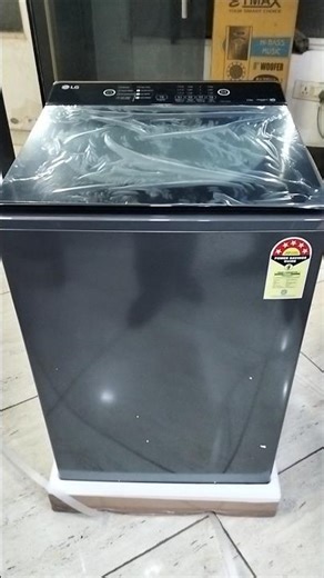 LG 8 Kg 5 Star Fully Automatic Top Load Washing Machine Stainless Steel drum LED Display #topload#lg
