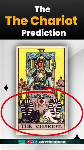 The Chariot Tarot Card Meaning #tarot #thechariot