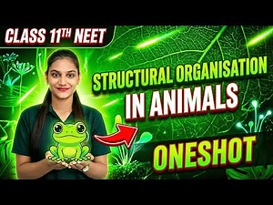 Structural Organisation in Animals Class 11 One Shot | Full NCERT Explained | CBSE 2025-26 Biology