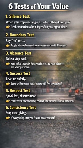 6 Tests of Your Value (Most People Fail #3) 😳#value #shorts #psychology