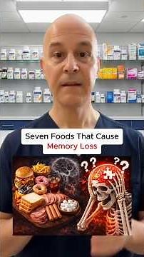 Seven Foods That Cause Memory Loss #Health #Memory #Brain #healthtip #usa