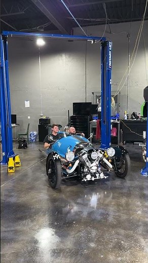 Morgan 3 Wheeler Test Drive!