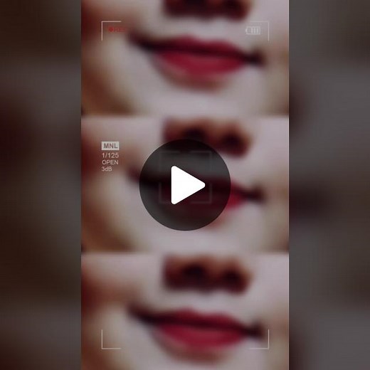 Glossy Red Lipstick and Playful Kisses Video