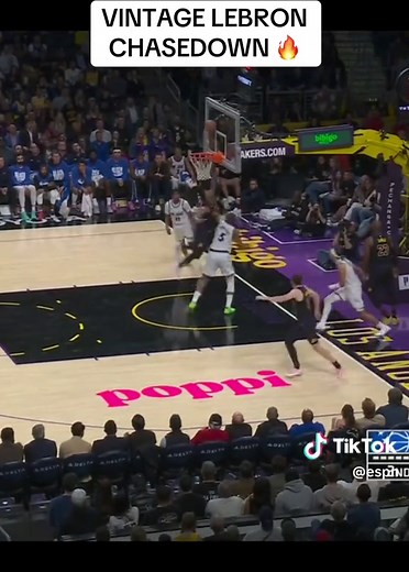 Vintage LeBron Chase Down Highlights