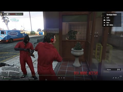 FiveM Custom Framework | Paleto Bay Heist Full Showcase (WIP footage)