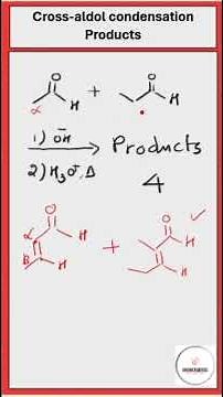 Master Cross Aldol Condensation With This Simple Rule! #ethanal #propanal #carbonylcompounds