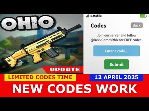 *NEW CODES* Ohio ROBLOX | APRIL 12, 2025 | LIMITED CODES TIME