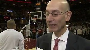 45K views · 220 reactions | Leigh Ellis caught up with Commissioner Adam Silver and discussed fatherhood, an NBA game in Australia, selfies and more! | The Starters | Facebook