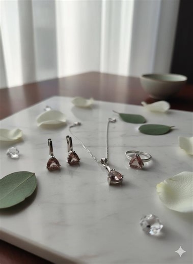 Handmade Zultanite Jewelry Set Silver - Etsy