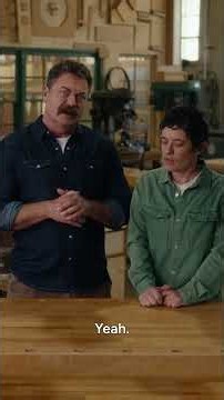 Nick Offerman Shares Beginner Woodworking Advice