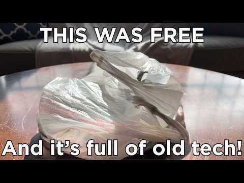 I Got A FREE Bag of Random Tech- What Even Is Inside??