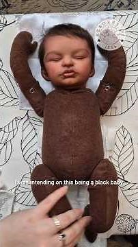 Making my first black baby RESULTS #reborns #reborndolls