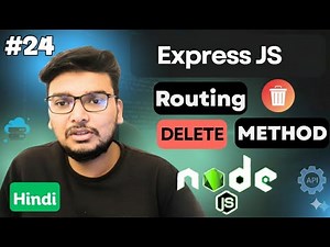 What is DELETE Method in Express JS? | Express.js DELETE Method in Node.js | Express.js Basics