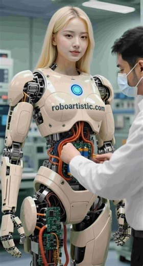 Meet the future! Just filmed this incredible robot in a NYC lab— watch how it moves, thinks, and interacts like never before. Science is getting wild! #robot #futuretech #humanoid #AI