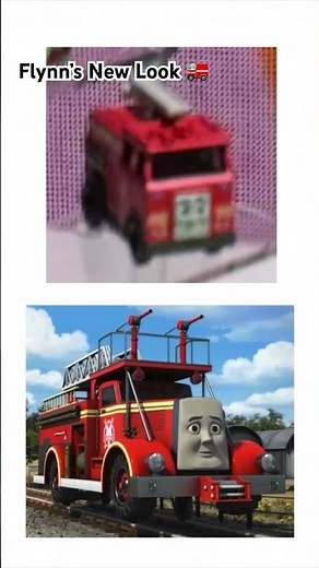 Fiery Flynn’s New Look 🚒 #thomasthetankengine #thomasandfriends