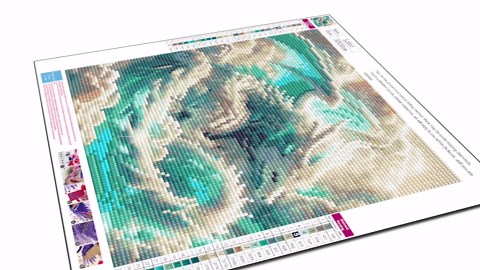Dragon Diamond Art Kits for Adults,Full Round Drill Diamond Painting Kits for Beginners Sleeping Cloud Dragon,5D DIY Gem Art and Crafts Paint by Diamonds Sky Lord,Home Wall Decor 11.8X11.8Inch