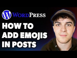 How to Add Emojis in Wordpress Posts Simple & Easy (Full 2025 Guide)