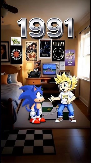 The evolution of Sonic!!! The debut 🦔 🎮 💥 🕰️🇯🇵