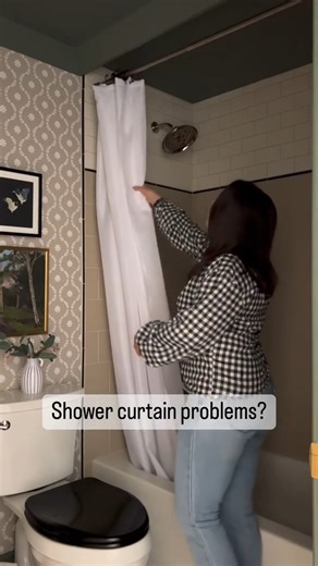 Believe it or not, I installed a curtain track in the shower, and I’m such a fan that I thought it deserved its own blog post! I have both Ikea tracks and some I found on Amazon and the Amazon ones are a little sturdier but they both do the trick. Some FAQs about the ceiling mounted shower track: 1 - you need a light source inside the shower 2- it doesn’t get musty in there but we leave the fan on and the shower curtain open after a shower 3- they are aluminum and plastic so they don’t rust Have