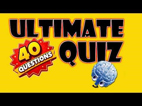 The 15-Minute Ultimate Trivia Challenge