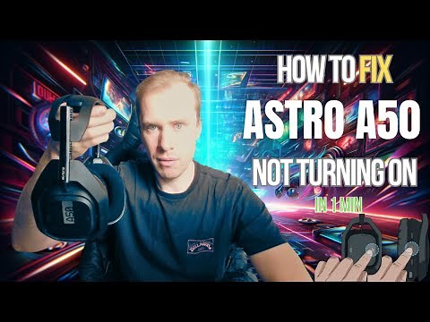 How to FIX Astro A50 not turning on