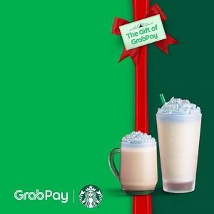 Collecting your Starbucks stickers just got better ⭐ Get P100 cashback when you complete five transactions at Starbucks using GrabPay. Minimum spend of P100 per transaction. Plus, keep earning GrabRewards points every time you pay with GrabPay. Promo is valid until January 6, 2020. Terms & Conditions apply. Per DTI Fair Trade Permit No. FTEB-24067 Series of 2019 | Grab