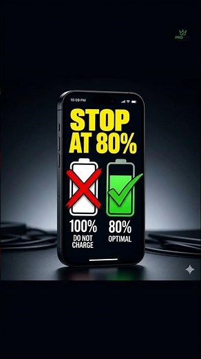 STOP Charging to 100%! 🔋 (Save Your Battery)