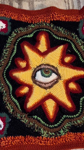 Crochet Varsity Jacket Pattern with Panel Crochet