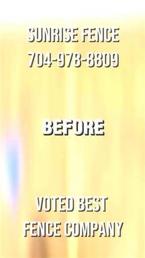 Before ➡️ After ✨ Check out this stunning transformation featuring a 6FT Board on Board wood privacy fence. Built with high-quality materials and backed by a lifetime warranty, Sunrise Fence delivers long-lasting beauty and privacy for your yard.  704-978-8809 #SunriseFence #CharlotteNC #FenceInstallation #WoodFence #PrivacyFence #BeforeAfter #HomeUpgrade | Sunrise Fence | Facebook