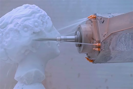 Marble-Sculpting Robotor 1L Robot Could be a Game Changer in the Art World