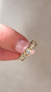 The evolution of heart jewelry is real. ✨ These days heart-shaped pieces aren’t just for Valentines Day-they’re now a must have, cool-girl essential, particularly for ear stacks. Our collection showcases sleek, bezel-set heart designs in earrings, necklaces, and rings. And if you’re not a heart lover, you might just be tempted… ❤️ | Wedding Day Diamonds | Facebook