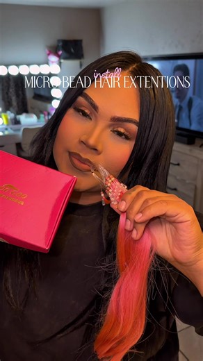 Install Micro Bead Hair Extensions Tutorial
