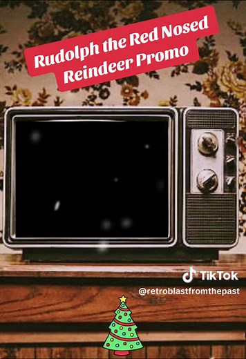 Rudolph the Red Nosed Reindeer Promo Nostalgia