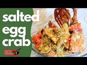 Craving a Seafood Delight? Try Salted Egg Crab! 🦀🍳 | EASY SALTED EGG CRAB RECIPE | SatisTummy