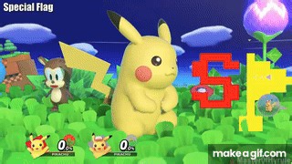 pikachu special flag on Make a GIF