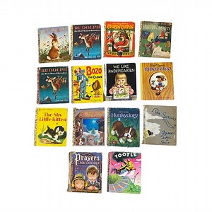 VINTAGE 14 Little Golden Book Lot‎ | Collectibles