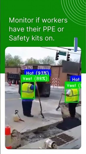 AI powered PPE Kit Detection for Construction Sites | AI Bot Eye #artificialintelligence #ppekit