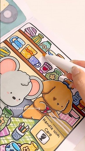 Coco Wyo | Cozy Friends Coloring Book