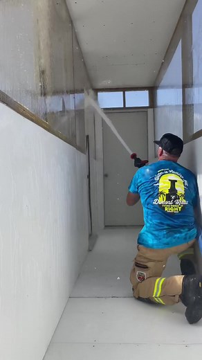 Brian Brush Demonstrates UL's FSRI Water Mapping Prop at WOTF