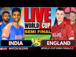 🔴IND vs ENG Live: India vs England T20 World Cup Semi Final | IND vs WI Live Match Today