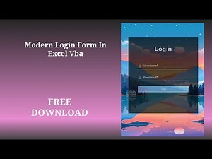 User Login Form in Excel VBA (FREE DOWNLOAD)