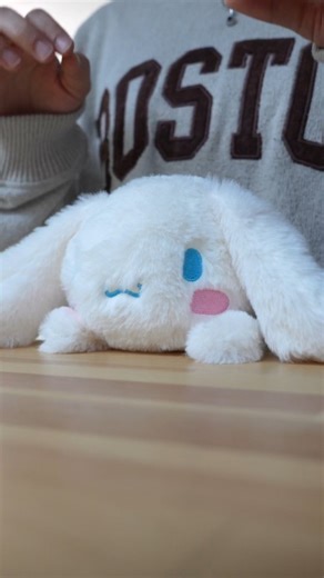bungu on Instagram: "Sanrio Posture Pals Feat: Kuromi, PomPomPurin, Pochacco, Hangyodon, Cinnamoroll, My Melody, and Hello Kitty. The Funbaruz Posture Pal can fit perfectly between your stomach and desk. These cute animals can help you support your posture! Hang them on the front of your desk and lean forward, the plush toy will make sure you sit up straight."