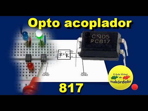 Optoacoplador 817 datos técnicos y pruebas de funcionamiento | El Aula Virtual de makordoba