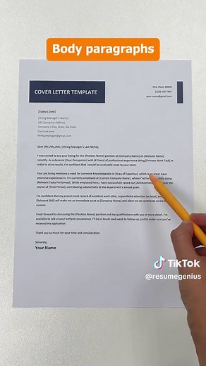 Effective Tips for Writing a Cover Letter