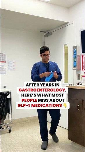 After years as a Gastroenterologist, here’s what most people miss about GLP-1 medications 👇