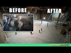 Digging Out a Tiny Basement, Start to Finish - Timelapse
